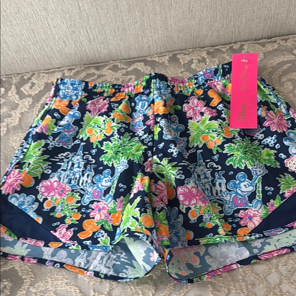 Lilly Pulitzer Disney Ocean Trail Shorts
